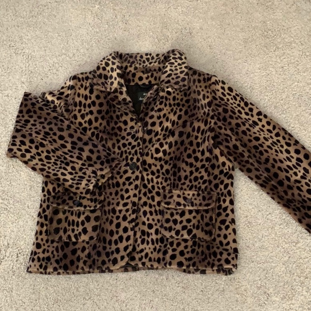 Denis Basso  faux fur coat